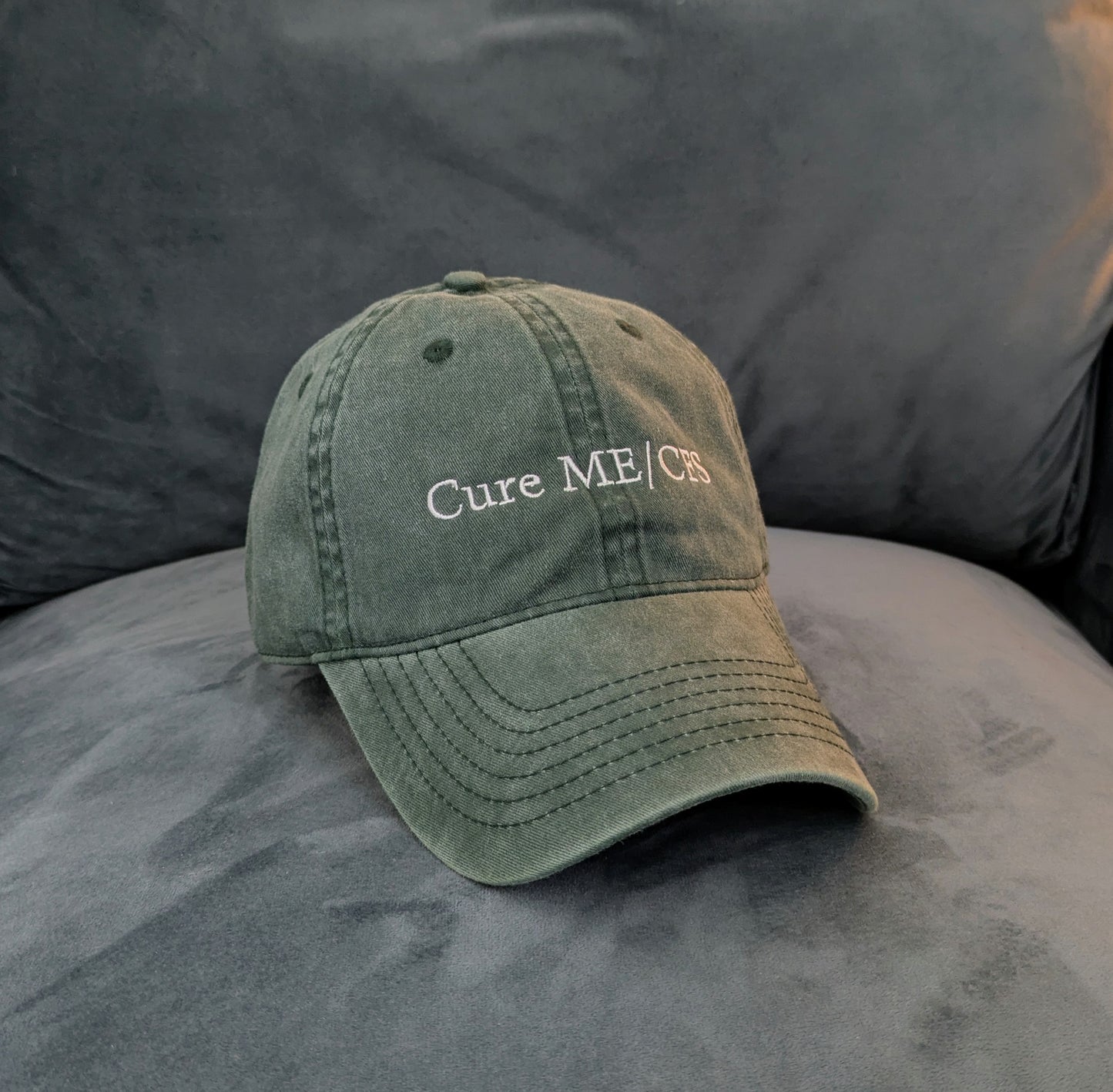 Cure ME/CFS Cap - Pacing Green