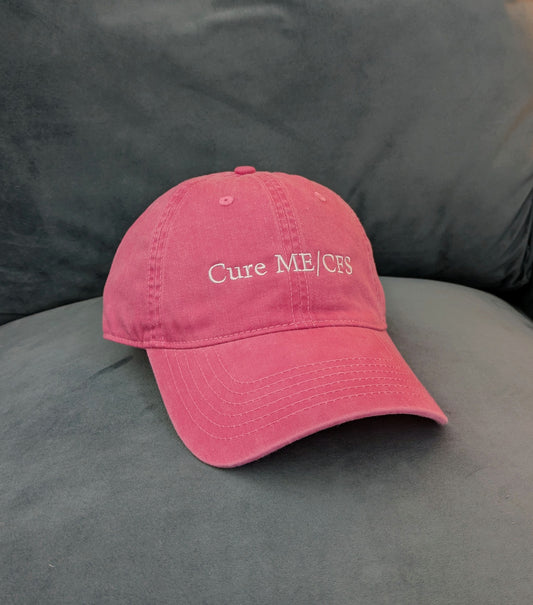 Cure ME/CFS Cap - Pink