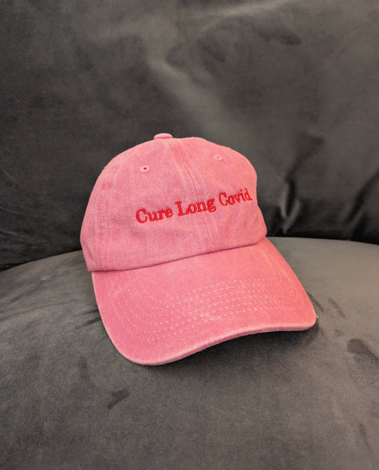 Cure Long Covid Cap - Pink